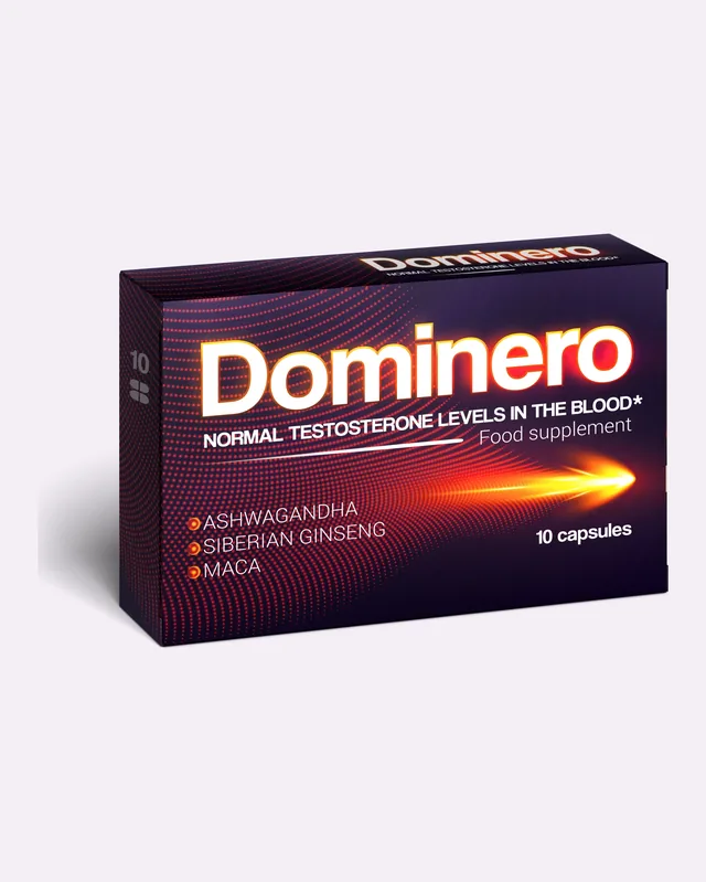 Dominero Originalpackung mit 10 Kapseln